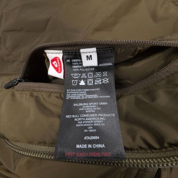 ALPHATAURI Oprim Primaloft Red Bull Puffer Bomber Jacket Convertible Gorpcore - Picture 12 of 13